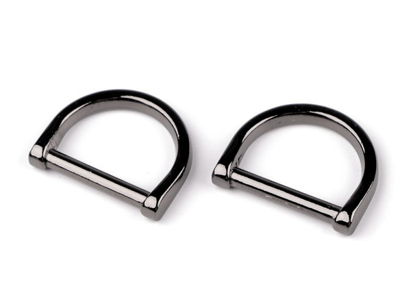 Premium 25mm Metal D-Rings for Clothing, Handbags & Fashion Accessories