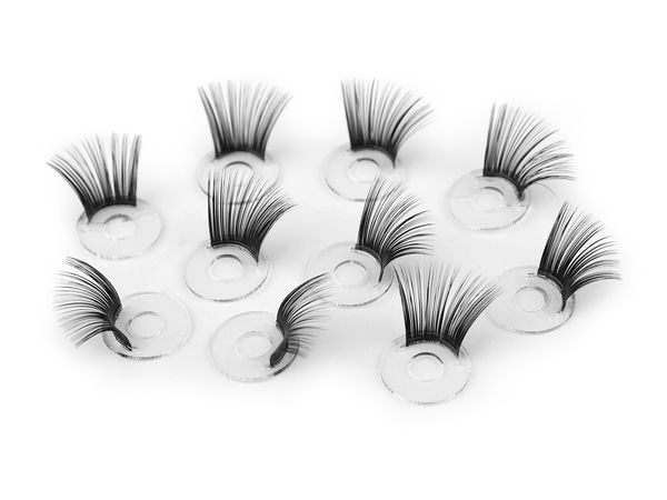 Premium DIY Doll Eyelashes for Safety Eyes - 15mm Black Craft Eyelashes for Crochet Toys and Dolls (5 Pairs)