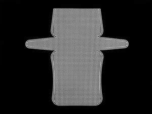 Premium Mesh Plastic Canvas Grid Sheets for DIY Handbag & Purse Making - Embroidery & Crochet Craft Template