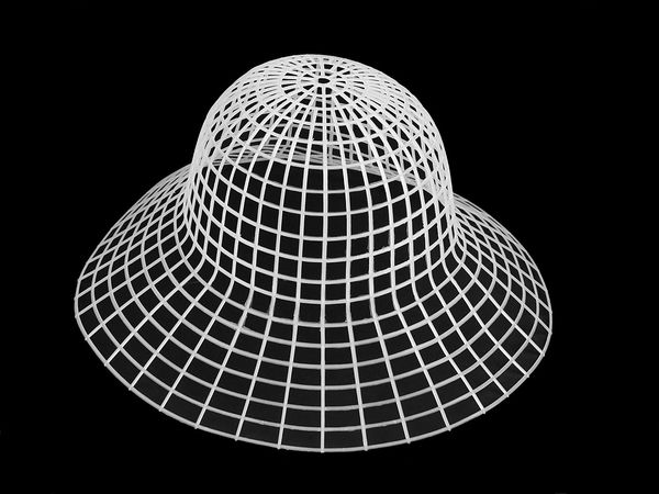 Premium Plastic Hat Canvas Base – Multipurpose DIY Mesh Frame for Crocheting, Millinery, and Floral Crafting