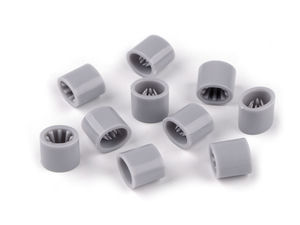 Premium Self-Closing Plastic Cord Lock Connectors for Festival Bracelets and Event Wristbands, 7x9mm
