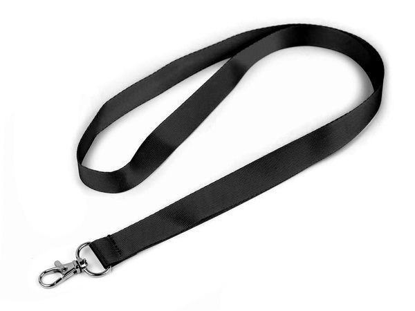 Premium Utility Webbing Lanyard with 360° Rotating Carabiner Clasp - Multi-Purpose Keychain and Mobile Phone Strap