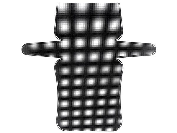 Premium Plastic Canvas Grid for DIY Purse and Handbag Making - Semi-Finished Mesh Sheet for Cross Stitch, Embroidery, and Crochet Crafts