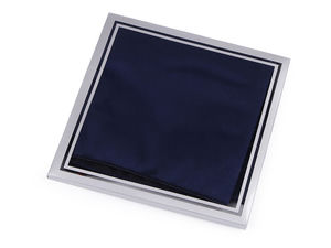 Premium Satin Pocket Square in Gift Box - Elegant Men's Suit Handkerchief for Weddings, Galas & Special Occasions
