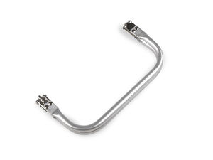 Premium Lightweight Aluminum Purse Frame & Handbag Handle for Bag Making - Nickel Finish