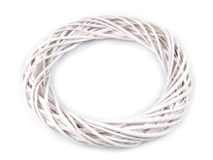 Handcrafted 30cm Wicker Wreath Base for DIY Crafts, Floristry, and Seasonal Home Decor