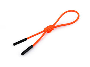 Premium Elastic Zipper Pull Extension Loops with Metal Ends - Universal Zip Cord Knot Pullers for Jackets, Backpacks, and Haberdashery
