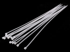 Premium 25cm Plastic Cable Ties – Heavy-Duty Zip Fasteners for Organizing, Storage, and Retail | 500-Pack