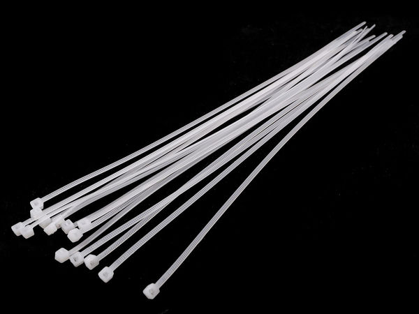 Premium 25cm Plastic Cable Ties – Heavy-Duty Zip Fasteners for Organizing, Storage, and Retail | 500-Pack