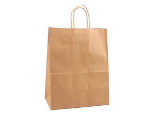 Premium Large Kraft Paper Gift Bags with Durable Twisted Handles for Retail, Craft Gifting, and Events