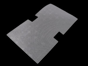 Premium White Plastic Canvas Grid for DIY Purse and Handbag Crafting - 4mm Mesh