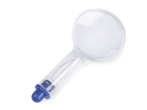 Premium Needle Threader with Integrated Mini Magnifying Glass and Protective Case
