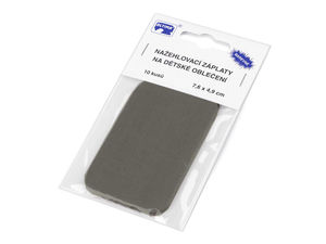 Premium Rectangular Cotton Iron-On Patches (7.6 x 4.9 cm) – 10-Pack