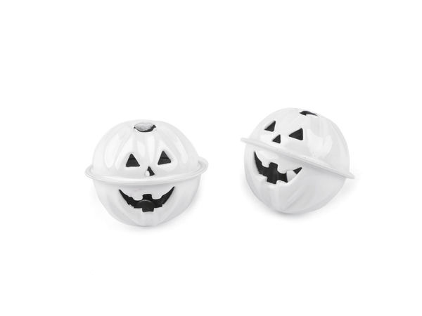 Halloween Pumpkin Metal Jingle Bells – Decorative Craft Bells (Ø30 mm & Ø40 mm)
