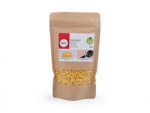 Premium Ivory Beeswax Pellets for Candle Making & Crafting - 200g