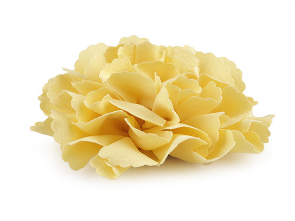 Large Textile Carnation Flower Applique (Ø 10 cm) - Sew-On & Glue-On Decoration for Clothes, Shoes, and Accessories
