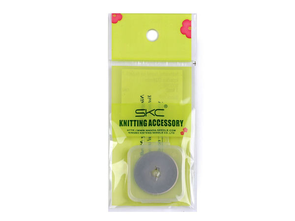 Premium 28mm Rotary Cutter Replacement Blades (2-Pack) - Durable Steel for Fabric, Leather, and Paper