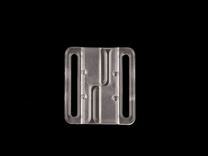 Premium Plastic Swimwear Fastener & Bikini Bra Clip (32mm) - Durable Front Clasp for Swimsuits, Lingerie & Light Belts