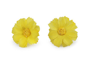 Premium Mini Daisy Artificial Flower Heads (3.5 cm) for Crafts, Wreaths, and Hair Accessories