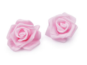 Premium Decorative Foam Roses (7-8cm) - Elegant Artificial Flower Buds for Weddings, Celebrations, and DIY Crafts