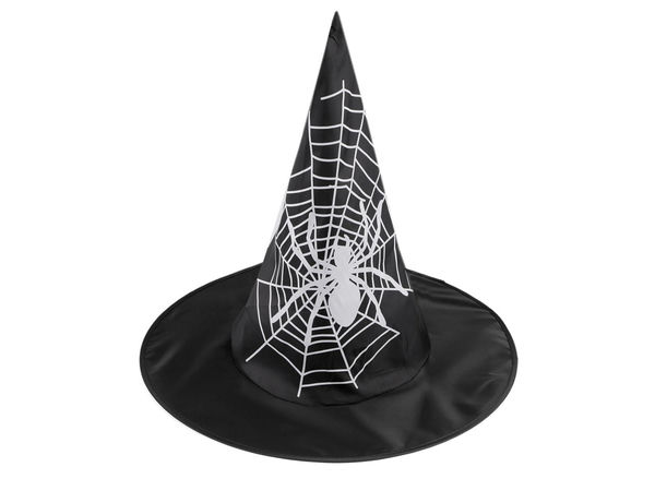 Premium Carnival Witch Hat - Halloween Costume & Party Accessory with Festive Prints