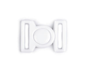 Premium Plastic Swimwear Fastener Buckle and Bikini Bra Clip - 16mm