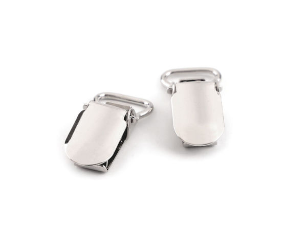 Premium Metal Suspender Clip and Strap Buckle - 10mm