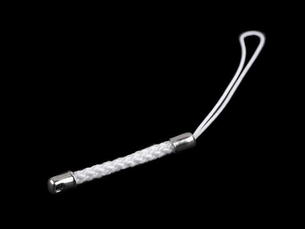 Premium Braided Lanyard Loop Strap with Connector Ring for Keychains, Mobile Phone Charms, and DIY Pendants