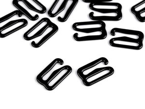Premium Metal Bra Strap Hooks (12mm) – Durable Replacement Fasteners for Lingerie, Swimsuits & Corsetry