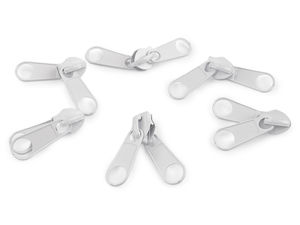 Premium Double-Sided Metal Zipper Slider for #10 Nylon and Spiral Zippers - Non-Locking