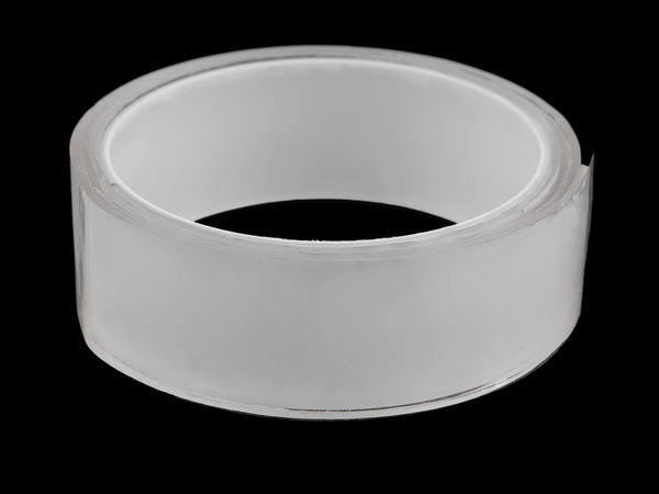 Transparent Double-Sided Nano Tape - Reusable, Washable Heavy Duty Mounting Tape (3cm Width x 1.7mm Thickness)