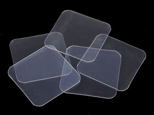 Premium Double-Sided Nano Adhesive Stickers – Reusable Transparent Mounting Pads (5.8x5.8 cm)