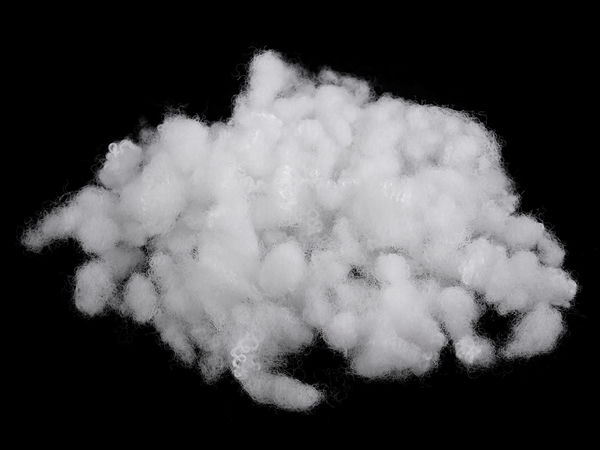 Premium White Hollow Fiber Polyester Ball Filling - High-Resiliency Toy Stuffing & Pillow Cushion Filler, 500g