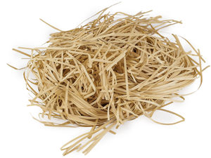 Premium Decorative Shredded Paper Grass for Gift Boxes & Crafts - 3 mm Strip Width, 30 g
