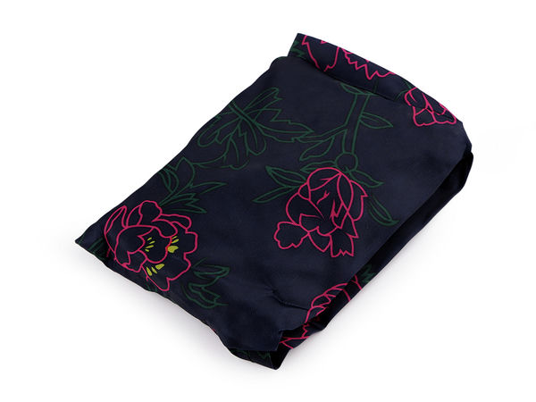 Premium Reusable Foldable Shopping Bag - Compact Eco-Friendly Tote with Dual Handles and Integrated Pocket (49x40 cm)