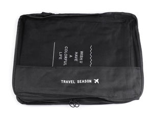 Premium 7-Piece Travel Packing Cubes & Suitcase Organizer Set with Shoe Bag