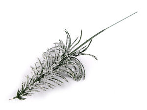 Mini Frosted Artificial Christmas Trees on Flexible Wire - Green Holiday Decor for Wreaths, Flower Pots, and DIY Winter Village Crafts