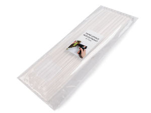 Premium Transparent Hot Melt Glue Gun Sticks (7mm Diameter, 25cm Length) – Non-Yellowing Adhesive