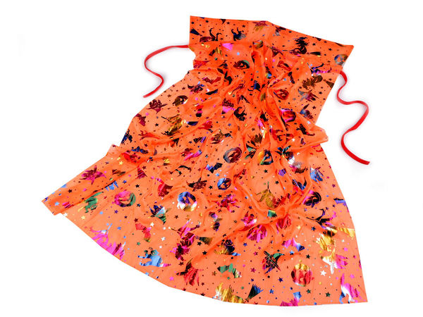 Premium Kids' Halloween and Carnival Cloak - Metallic Print Spooky Costume Cape for Wizard & Witch Dress-Up