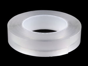 Multipurpose Double-Sided Nano Adhesive Tape | Reusable & Washable Clear Gel Grip Tape (3cm Width, 2mm Thickness)