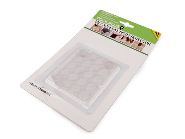Self-Adhesive Silicone Anti-Slip Pads & Surface Protectors - 20 Pcs (Ø15 mm)