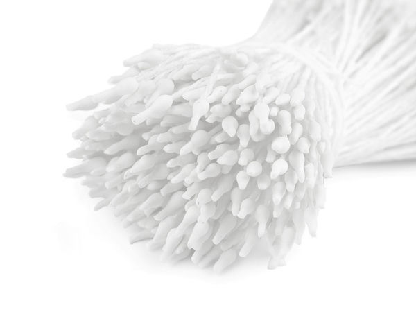 Premium Matte Flower Pistils on String for Crafts - Artificial Stamens for Foamiran, Crepe Paper, and Wreath Decor
