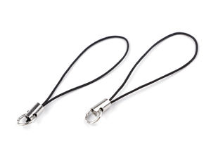 Universal Lanyard Strap Loop with Split Ring for DIY Pendants, Keychains, and Phone Charms