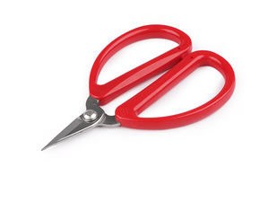 Premium Stainless Steel Sewing & Craft Scissors - 13.5 cm, Red