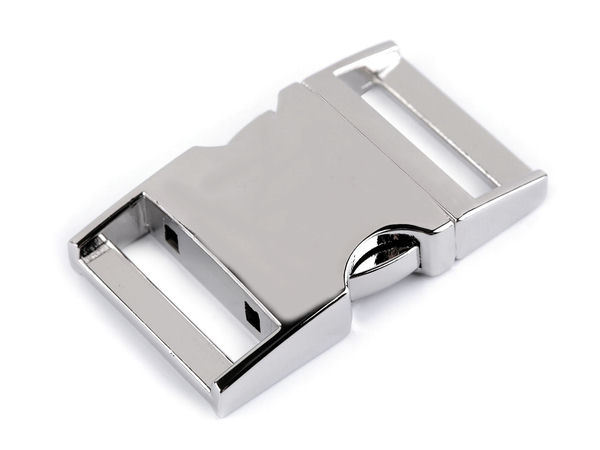 Premium 25mm All-Metal Quick-Release Snap Buckle for Belts, Bags, and Creative Haberdashery