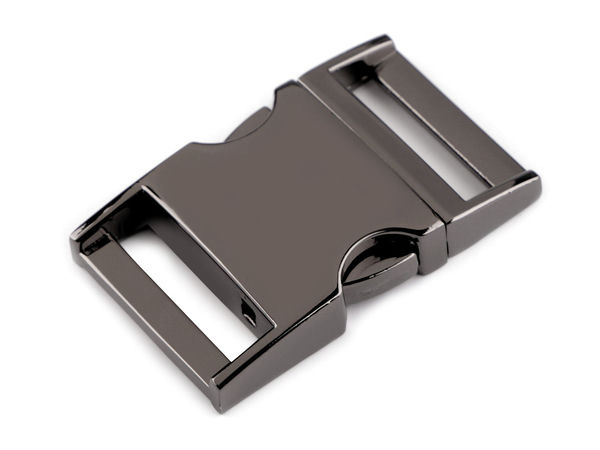 Premium 25mm All-Metal Quick-Release Snap Buckle for Belts, Bags, and Creative Haberdashery