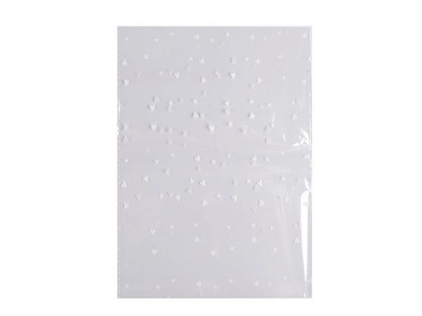 Transparent Heart-Pattern Gift Bags (13 x 18 cm) – Premium Decorative Packaging Pouches for Jewelry, Favors, and Crafts