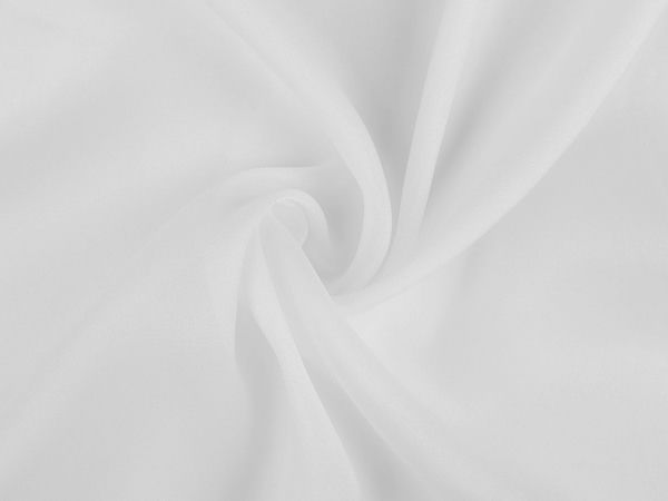 Premium Shimmering Chiffon Fabric - Elegant Sheer Drape for Apparel, Events, and Home Decor