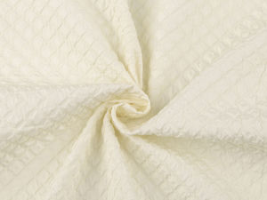 Premium 3D Cube Textured Windbreaker Fabric with Lightweight Inner Lining