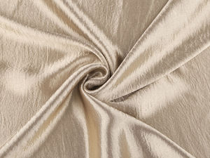 Premium Crumpled Effect Satin Fabric - Soft, Flowing Material with Subtle Shine and Slight Widthwise Stretch for Ball Gowns & Wedding Dresses